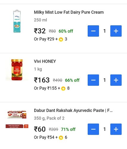 Dabur Toothpaste & Milkshakes