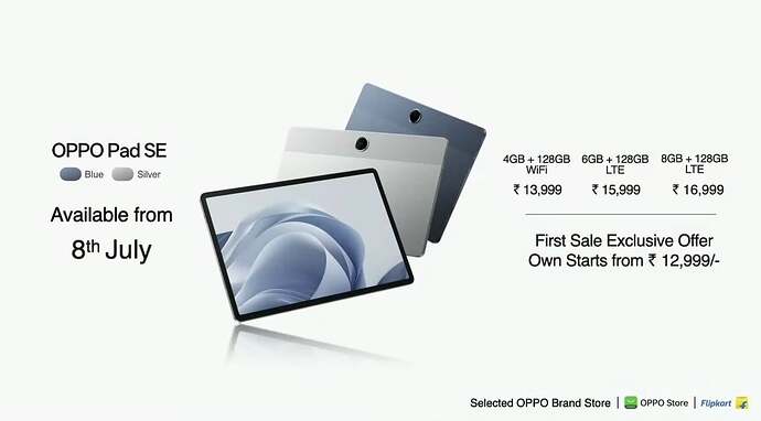 OPPO Pad SE Tablet