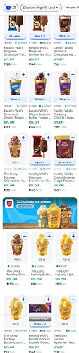 Kwality Walls Ice Cream Offer