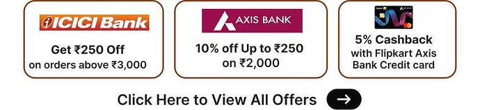 Flipkart Discount Details