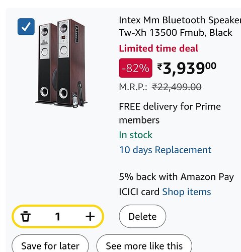 Intex 100W Bluetooth Speaker