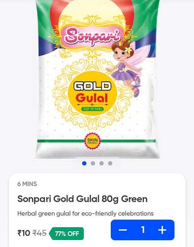 Sonpari Gold Gulal