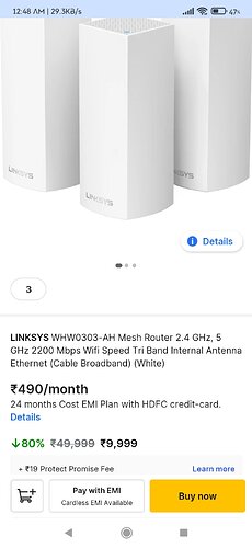 Linksys Velop Mesh WiFi System