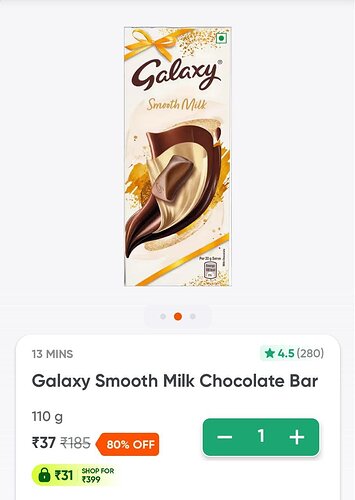 Galaxy Smooth Milk Chocolate Bar