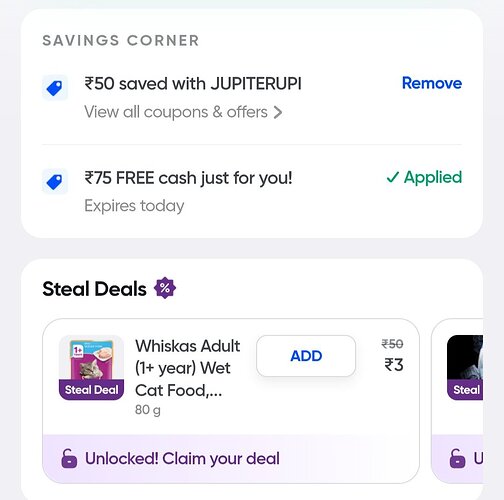 Swiggy Instamart Offer Detail 1