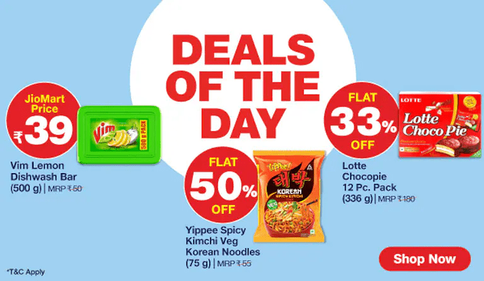 JioMart Daily Deals