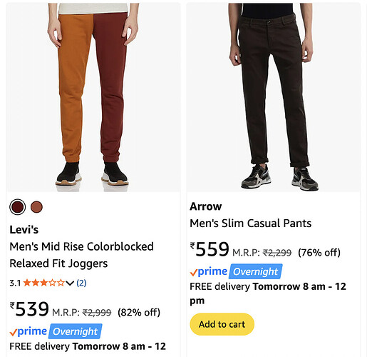 Branded Trousers Sale