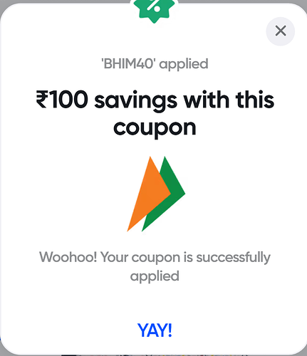 Swiggy Instamart BHIM Offer Details