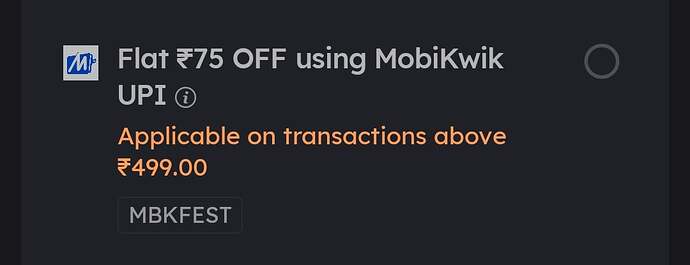 Zomato MobiKwik Offer 1
