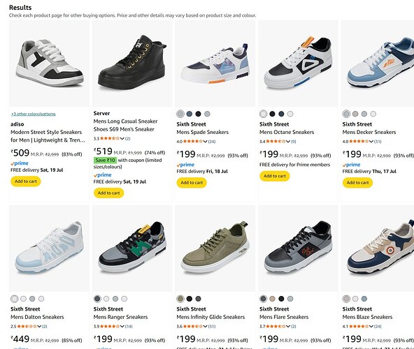 Sixth Street Men's Echo Sprint Sneakers