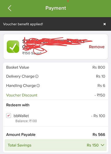 Big Basket Discount Screenshot