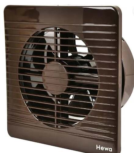 Hewa Onyx Exhaust Fan Color Options