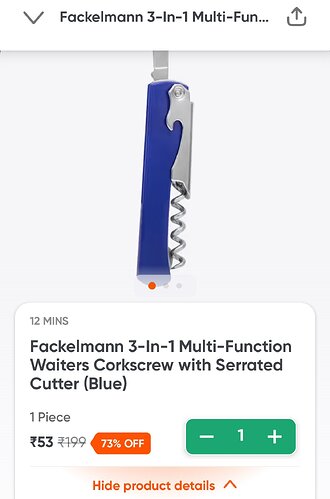 Fackelmann 3-in-1 Waiter's Tool
