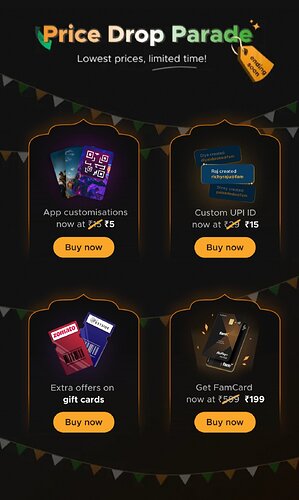 FamPay App Screenshot