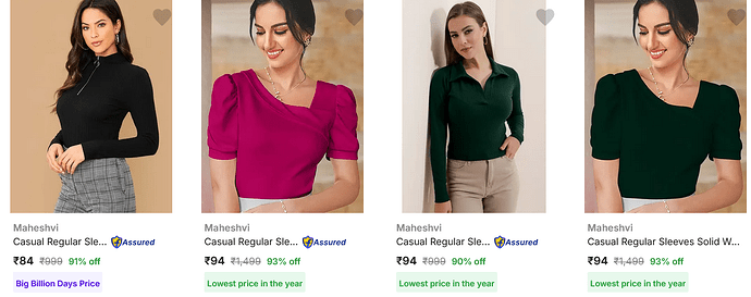 Maheshvi Women's Tops