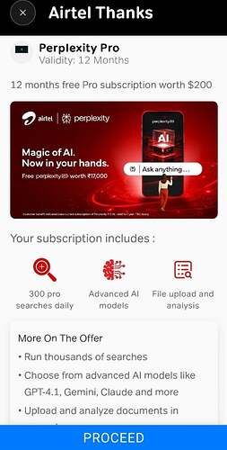 Perplexity Pro AI Features