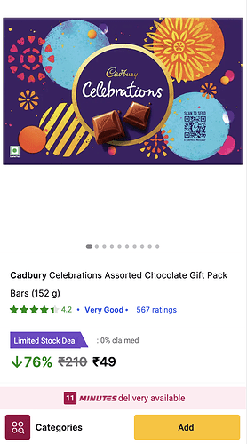 Chocolates Discount