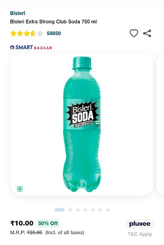 Bisleri Extra Strong Club Soda