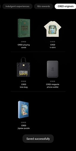 CRED Reward 5