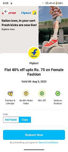 Flipkart Women's Fashion Offer