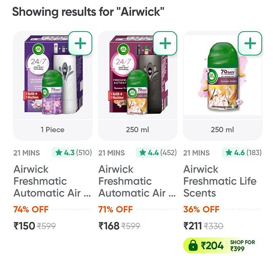 Airwick Freshmatic Automatic Air Freshener Kit Offer