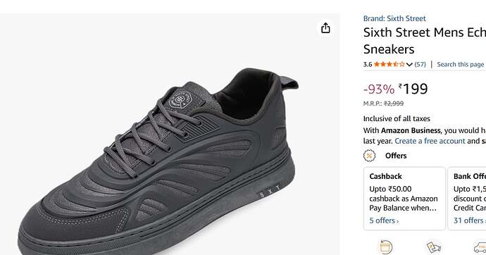 Sixth Street Men's Sneakers Discount