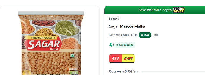 Zepto Offers