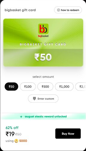 Yatra Gift Card Screenshot