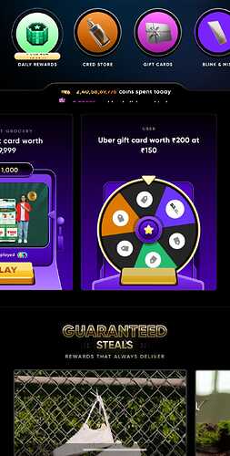 CRED Spin & Wheel Offer