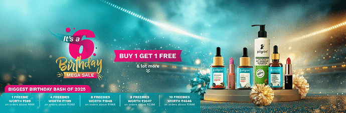 Pilgrim Freebie Offer Tiers