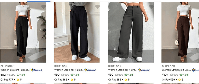 Bluelock Women's Trousers