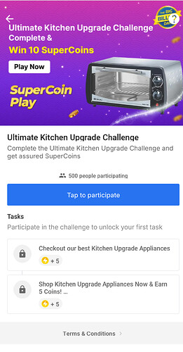 Flipkart Water Geysers SuperCoin Challenge