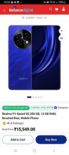 Realme P1 Speed 5G Mobile Phone