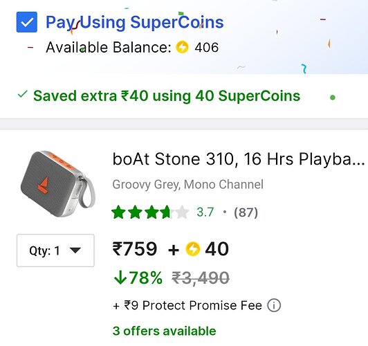 boAt Stone 310 Speaker