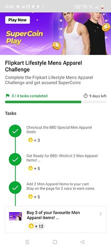 Flipkart Challenge Completion
