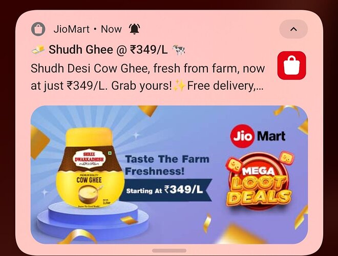 Shudh Desi Cow Ghee 1L