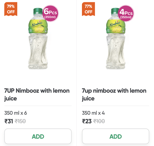 7UP Nimbooz Discount on Swiggy Instamart
