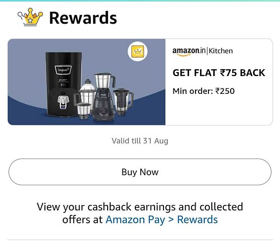 Amazon Kitchen Products Offer