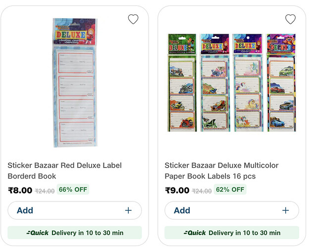 JioMart Sticker Bazaar