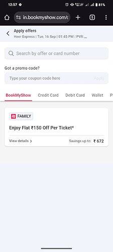 Heer Express Booking Screenshot 1