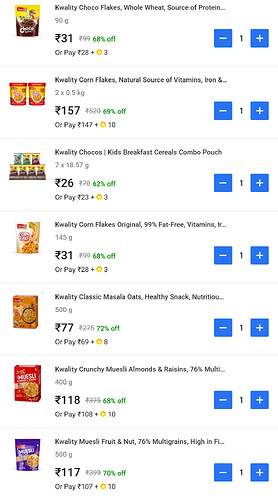 Kwality Breakfast Range Offer
