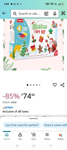 FunDoh Christmas Gift Set