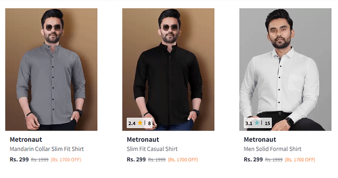 Metronaut Formal Shirts Sale