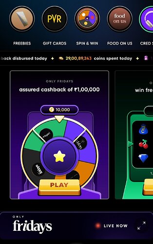 CRED Offer 1