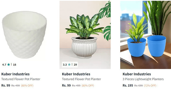 Kuber Industries Planters Offer