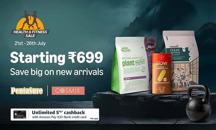 Amazon Health & Fitness Sale