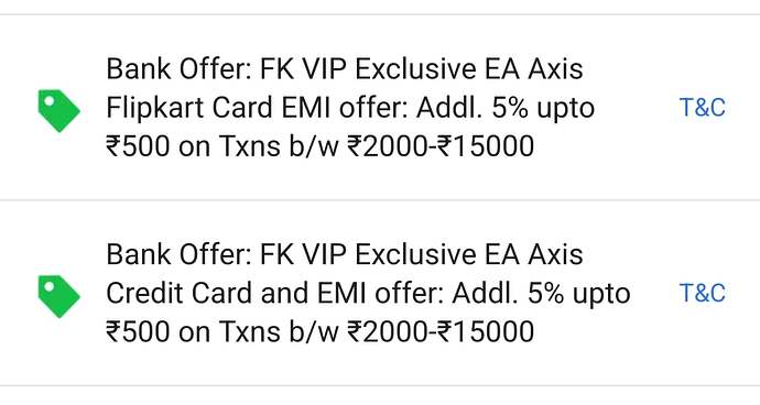 Axis Bank Card Discount