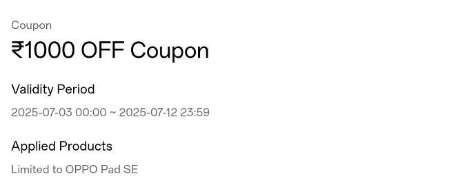 OPPO Pad SE Offer Details 2