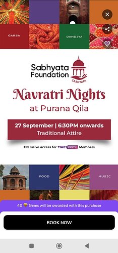 Navratri Dandiya Event