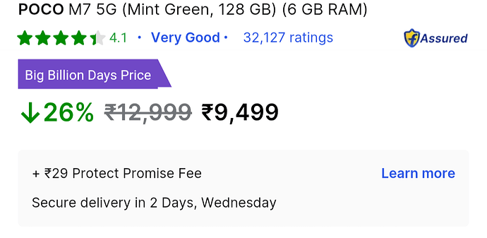 Flipkart Cashback Offer